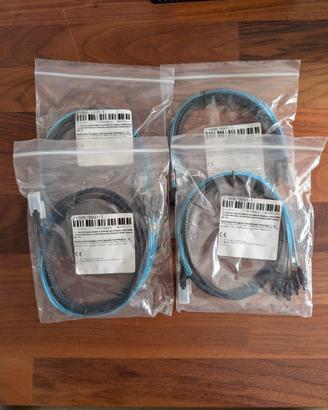 4X Mini SAS Cable SFF-8087 to 4x SATA