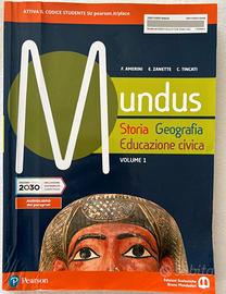 STORIA E GEOGRAFIA 9788869106699 MUNDUS 1