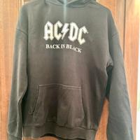 Felpa AC/DC “Back in Black”  taglia M - Cappuccio