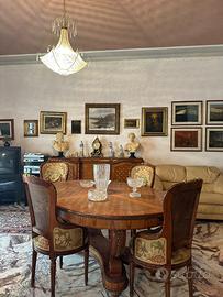 Sala da pranzo classico intarsiato