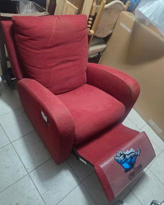 Poltrona reclinabile Divani&Divani