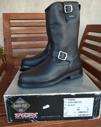 Stivali moto bikers goretex 
