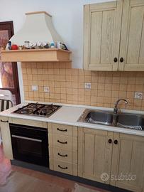 Cucina lineare dim265 m completa di elettrodomest