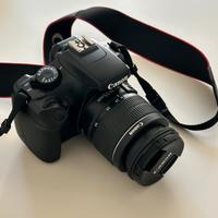 Canon EOS 1100D + obiettivo 18-55 mm