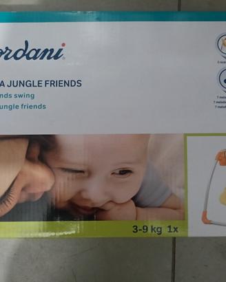 Sdraietta altalena musicale giordani jungle 