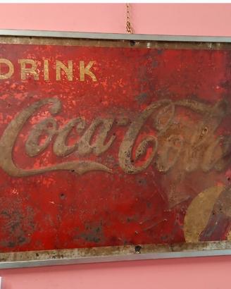 insegna  Coca Cola  anni 30-40 