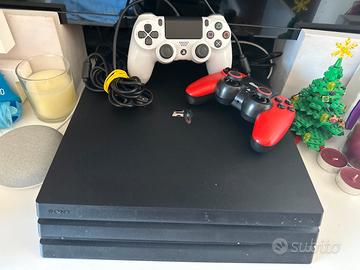 PS4 PRO 1TB + 2 CONTROLLER ORIGINALI