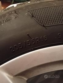 CERCHI IN LEGA RAGGIO 16 AUDI 