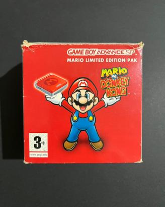 Game Boy Advance SP Mario vs Donkey Kong Box