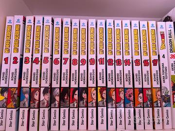 my hero academia manga dall’uno al diciassette