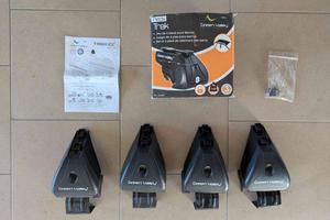 Attacchi + piedini per barre auto