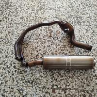 Collettore e scarico BMWF 800 Adventure