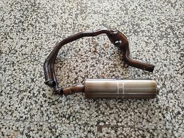 Collettore e scarico BMWF 800 Adventure