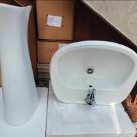 lavandino+ colonna+rubinetto 