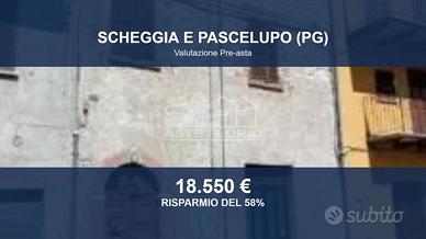 Immobile in asta di 98 m² a Scheggia e Pascelupo