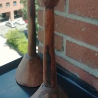 2 candelabri in stile etnico