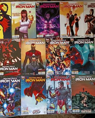 13 FUMETTI INVINCIBILE IRON MAN N°1 COVER VARIANT 