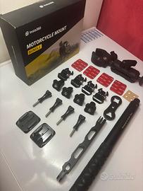 INSTA360 MOTORCYCLE BUNDLE + Selfie Stick