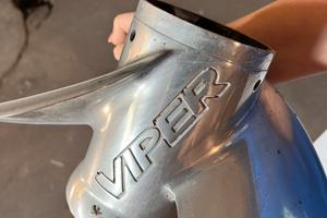 Elica in acciaio viper da 17 per 40 /130 cv