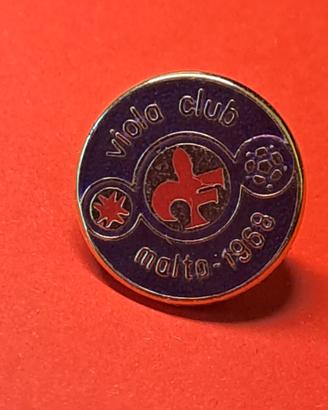 Spilla ViolaClub Malta 1968 VCMalta Viola Club Mal