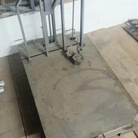 Vecchia Bilancia in ferro 50kg da collezione 