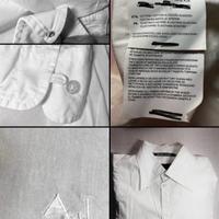 Camicia bianca Armani Jaens mai indossata