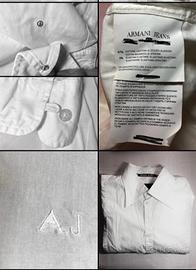 Camicia bianca Armani Jaens mai indossata