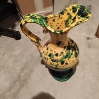 vaso artigianale decorato a mano