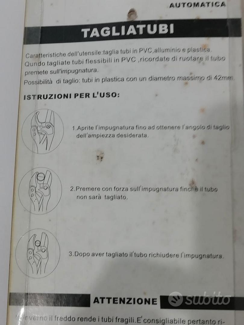 Taglia tubi in PVC, alluminio e plastica - Giardino e Fai da te In vendita  a Latina