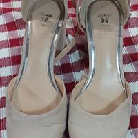 scarpe donna.. tacco 5 cm beige n. 39