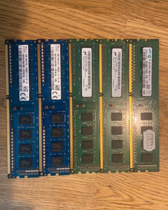 Ram 4gb e 2gb pc3 ddr3