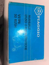 manuale d' uso e manutenzione vespa 50 pk rush