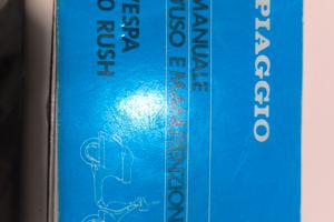 manuale d' uso e manutenzione vespa 50 pk rush