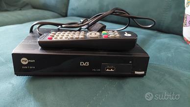 Decoder con telecomando - MPMan DVB-T 2019 USB