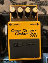 Boss overdrive per chitarra