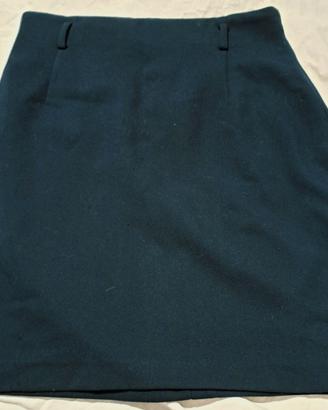 Gonna vita alta, Blu scurissimo, etichetta Tg.44 (
