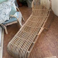 Chaise longue Rattan Ikea Jassa