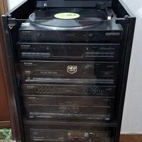 Impianto HIFI Pioneer Giradischi Amplificatore