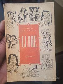 Cuore di De Amicis Edmondo ed. 1953 Garzanti