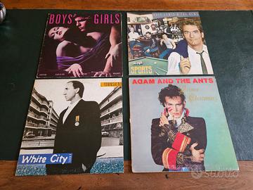 4 LP Pop/Rock inglese anni '80