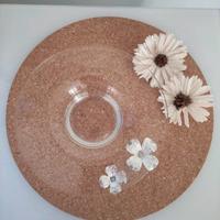 Ciotola in cristallo e argento