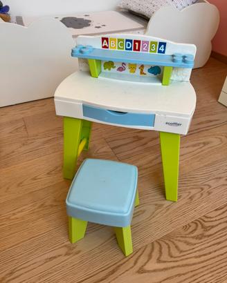 Scrivania bambini primi anni con sedia