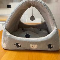 Cuccia igloo per gatto