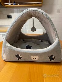 Cuccia igloo per gatto
