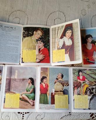 calendario 1956 Pane Amore e Fantasia