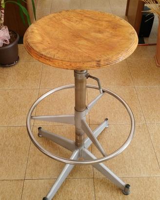 Sgabello girevole anni 60