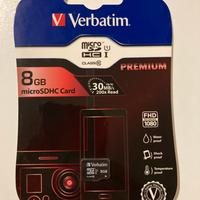 Verbatim MicroSDHC 8GB Classe 10 Premium
