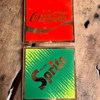 Coca cola Sprite anni 70/80 15x15