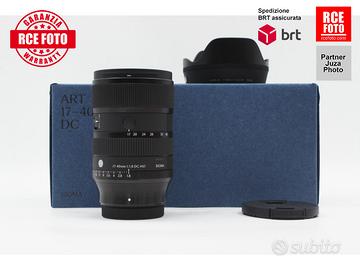 Sigma 17-40 F1.8 DC Art (Fujifilm)