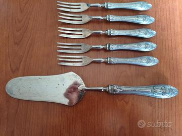 Servizio Dolce Vintage Argento 800 